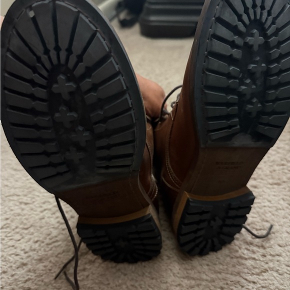 Warfield & Grand Chestnut Leather Boots - Picture 5 of 6